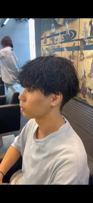 パーマ メンズ特化型美容師/ 加藤晴輝のヘアスタイル