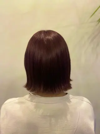 ミディアム カラー アトリエファゴ Chikanoのヘアスタイル