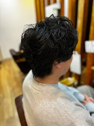 パーマ 平野 竜大のヘアスタイル