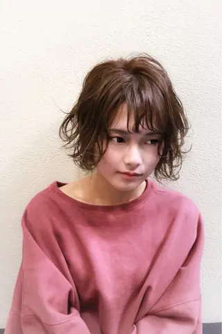 ショート カラー たまプラーザ駅 YAMATOのヘアスタイル