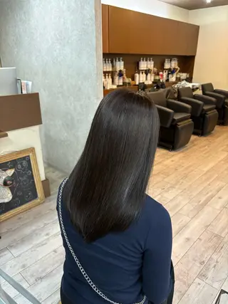 ロング カラー なぎは/似合わせ・ ナチュラルカラーのヘアスタイル