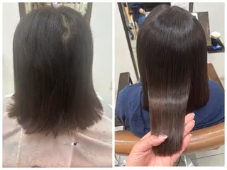 ミディアム 頭皮×髪質改善 透明感カラー💎中村のヘアスタイル