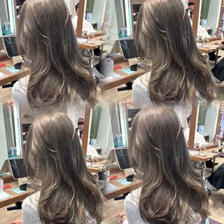 ロング カラー Lisa🪄似合わせ ／デザインカラーのヘアスタイル