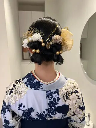 ヘアアレンジ アレンジ/ブラウン カラー HARU🕯のその他イメージ