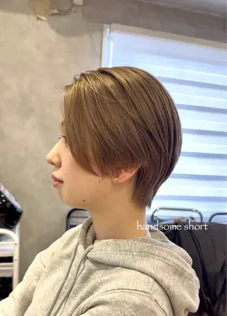 ショート カラー 🍃ショートヘア🍃 北林春樹のヘアスタイル