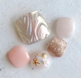 ネイル OCEAN nail パラジェル　取扱い店のネイルデザイン