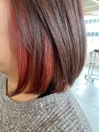 ショート カラー Ore🫧タナカマヤ /柔らかい質感カラーのヘアスタイル