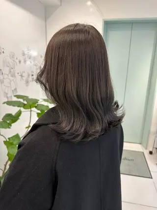 セミロング 栄/平日限定✨ REIRIのヘアスタイル