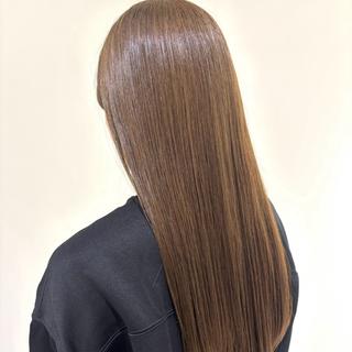 ロング カラー 🍒艶カラー🍒韓 国ヘア🍒momoのヘアスタイル