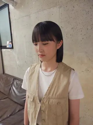 ショート KVELL ユナのヘアスタイル