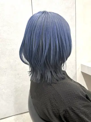 ミディアム カラー レイヤー💫Wカラー 🍎森貝洋亮🍎のヘアスタイル