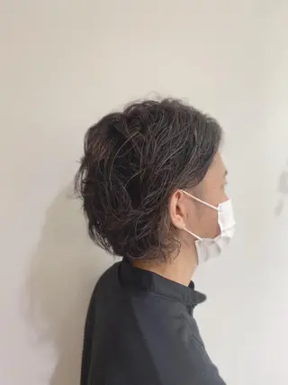 メンズ 技術モデル募集中 🩶村嶋 彩のヘアスタイル