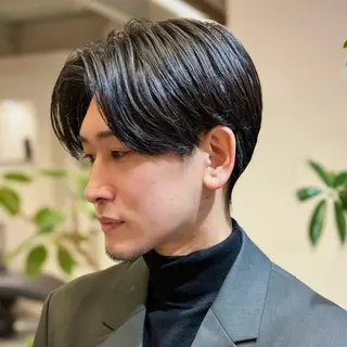 ショート ニュアンス パーマ/RYOTAのヘアスタイル