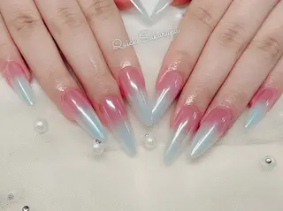 ロング Quick Sukarupuのネイルデザイン