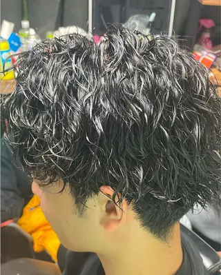 パーマ バッドバーバー蒲田 オノハラユウタ💈のヘアスタイル