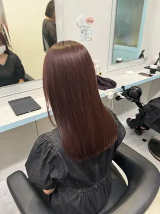 ロング カラー 🤎モテ髪&透明感 ミルクティー🥣🤎のヘアスタイル