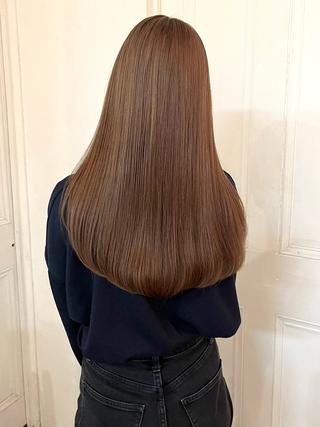 カラー みゆう/ハイトーン/ 透明感カラーのヘアスタイル
