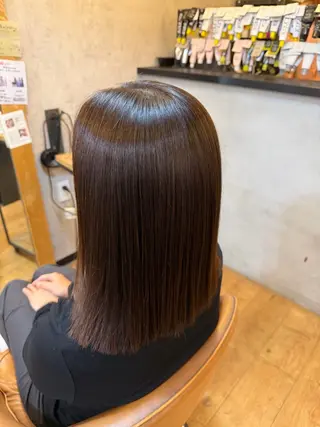 ミディアム 宮崎 稚世のヘアスタイル