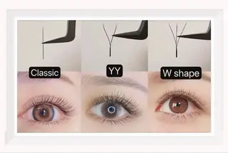 マツエク・マツパ U.MI Salon のマツエク・マツパデザイン