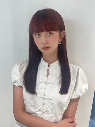 ロング カラー nanase / レイヤーカットのヘアスタイル