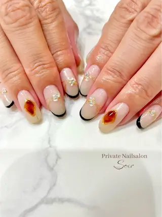 ミディアム nail soirのネイルデザイン