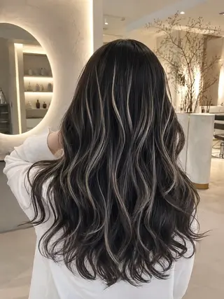 ロング 田中 和葉のヘアスタイル