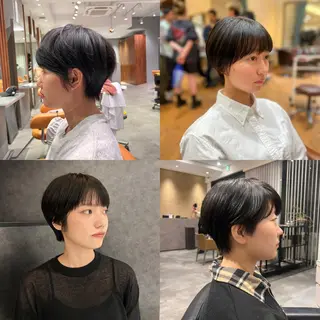 ショート カット/パーマ たるみことりのヘアスタイル