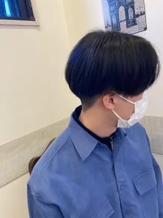 ショート メンズ 佐藤 睦月のヘアスタイル