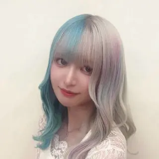ロング カラー ハイトーン/ブリーチ 🦋森山陽向/大宮のヘアスタイル