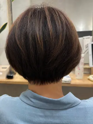 ショート 白鳥 正孝のヘアスタイル