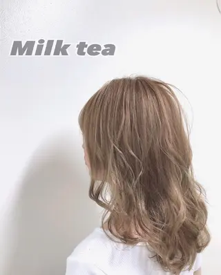 ミディアム カラー AI 高田馬場店のヘアスタイル