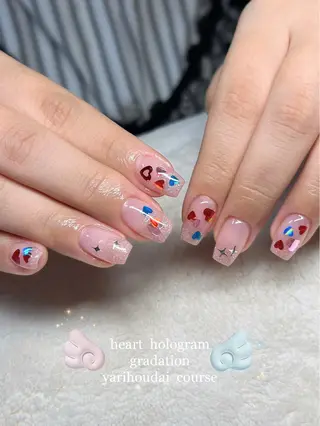 ネイル dimples yuki🎀 ꒷꒦♡のネイルデザイン