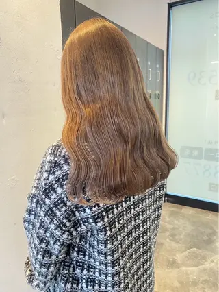 ロング 水戸/ブリーチカラー 中山りくのヘアスタイル