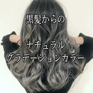 セミロング カラー 髪質改善カラー韓国風 レイヤーtudaのヘアスタイル