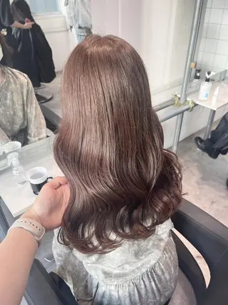 カラー ♡LAND♡ 透明感モテカラー♡のヘアスタイル