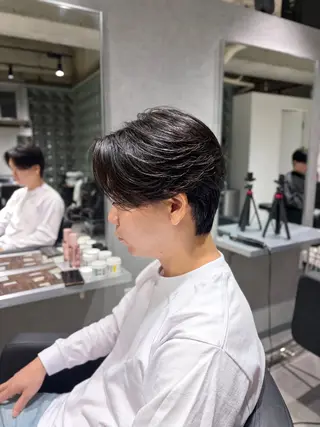 メンズ 曲がる縮毛矯正専門 /森隆之介のヘアスタイル