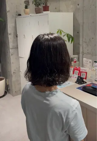 カラー MIU ciera.堀江のヘアスタイル