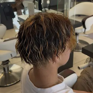 カラー パーマ メンズ ✂︎山﨑 涼太✂︎のヘアスタイル