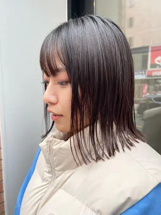 ミディアム 園田 渉 ◤SHIKIO◢のヘアスタイル