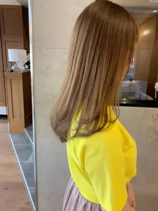 セミロング 開發 智也のヘアスタイル