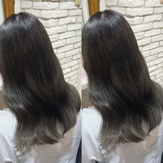 セミロング カラー 上質髪🪐 AIRI🪷‧₊˚のヘアスタイル