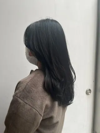ロング カラー 韓国好き🇰🇷 美容師MIKUのヘアスタイル