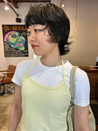 パーマ ORe'S HAIR BE GLaDまなみのヘアスタイル