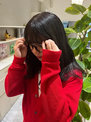 ミディアム カラー SIKI yuuna レイヤーカット🪽のヘアスタイル