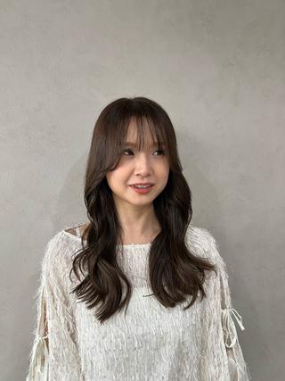 ロング カラー 垢抜け🪽髪質改善 透明感💎メンズのヘアスタイル