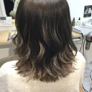 ミディアム 【女性指名No.1】 西口直子のヘアスタイル