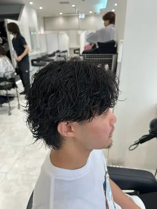 ショート パーマ メンズ 🐺韓国風メンズ特化 あさひ🐺のヘアスタイル