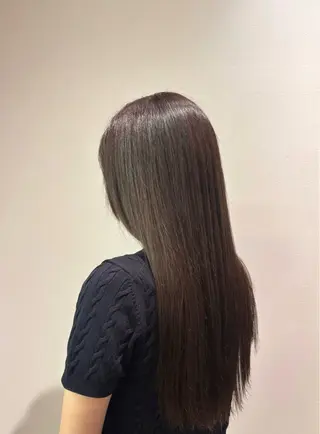 ロング カラー 【soLo】吉田 るい/モデル募集のヘアスタイル