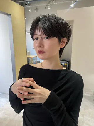 ショート ヘッドスパ/縮毛矯正 /横山陸人のヘアスタイル