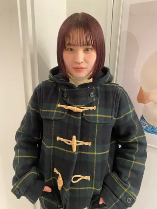 ミディアム カラー rento🎨 /Wカラーモデル募集のヘアスタイル